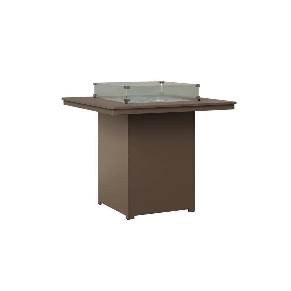 Numa 47" Square Fire Bar Table view 2