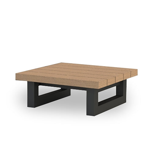 Nevada 44x44x17-inch Teak Coffee Table
