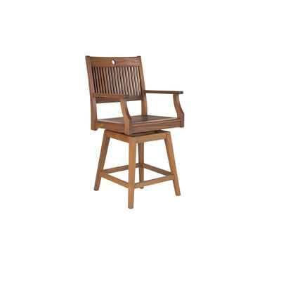 Opal Swivel Counter Arm Chair
