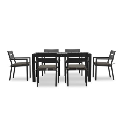 Pacifica Classic 6 Seat Rectangular Dining Set