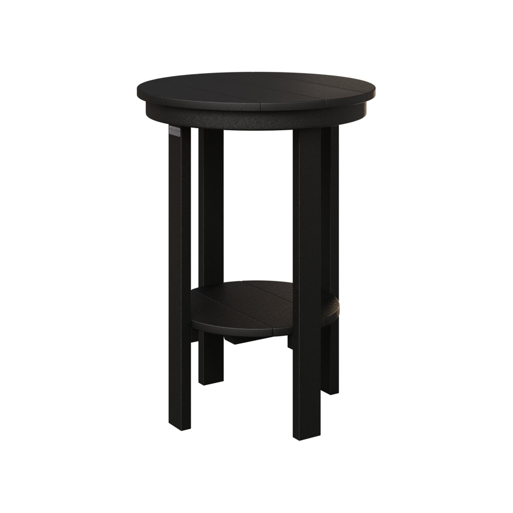 Round Counter Height End Table view 3