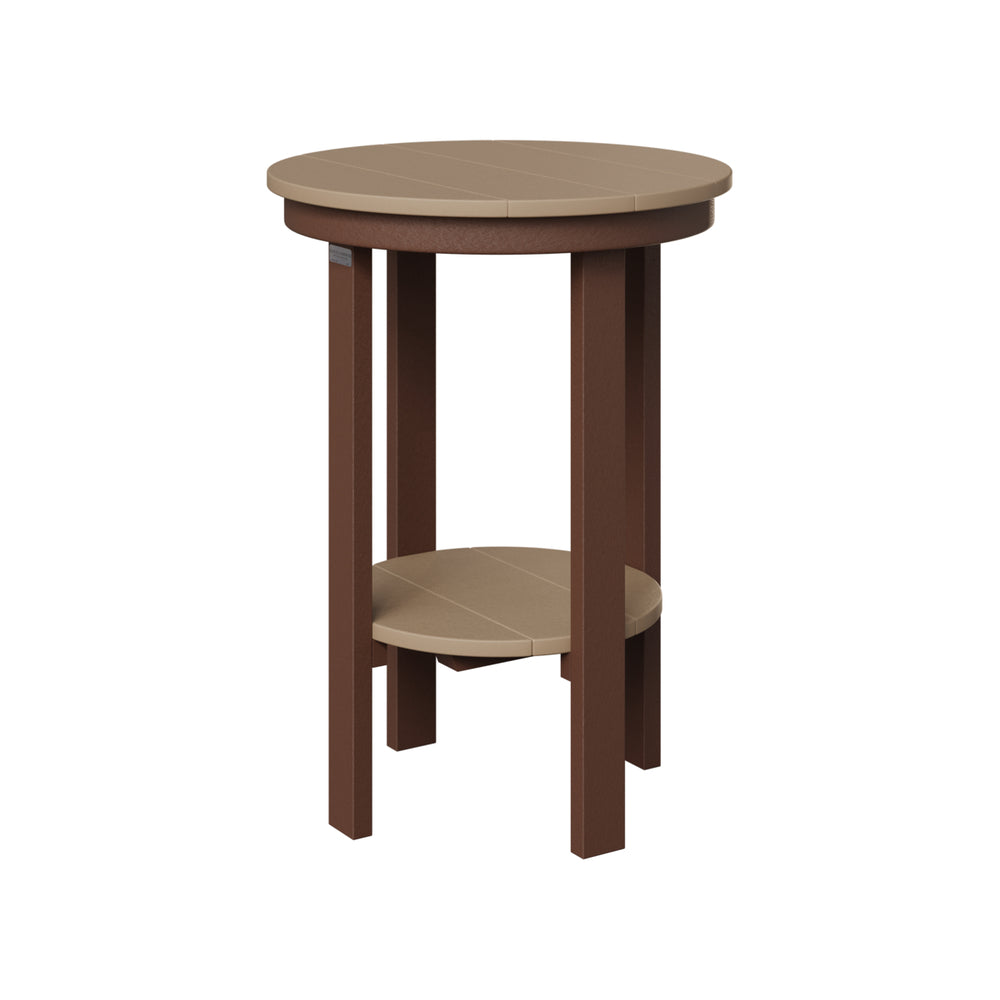 Round Counter Height End Table view 5