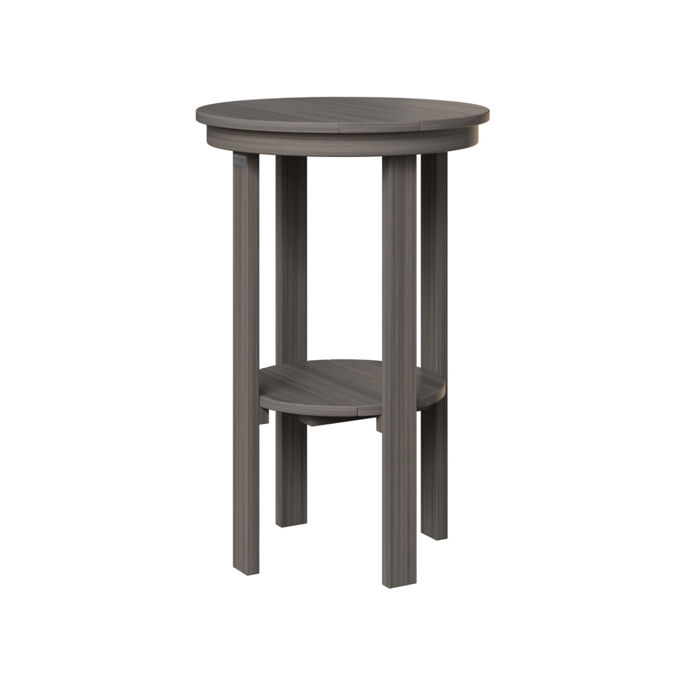 Round Bar Height End Table view 6