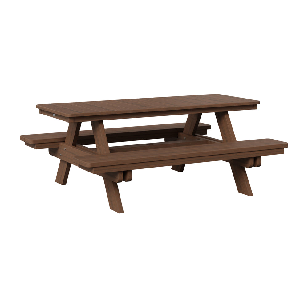 Rectangular Picnic Table view 4