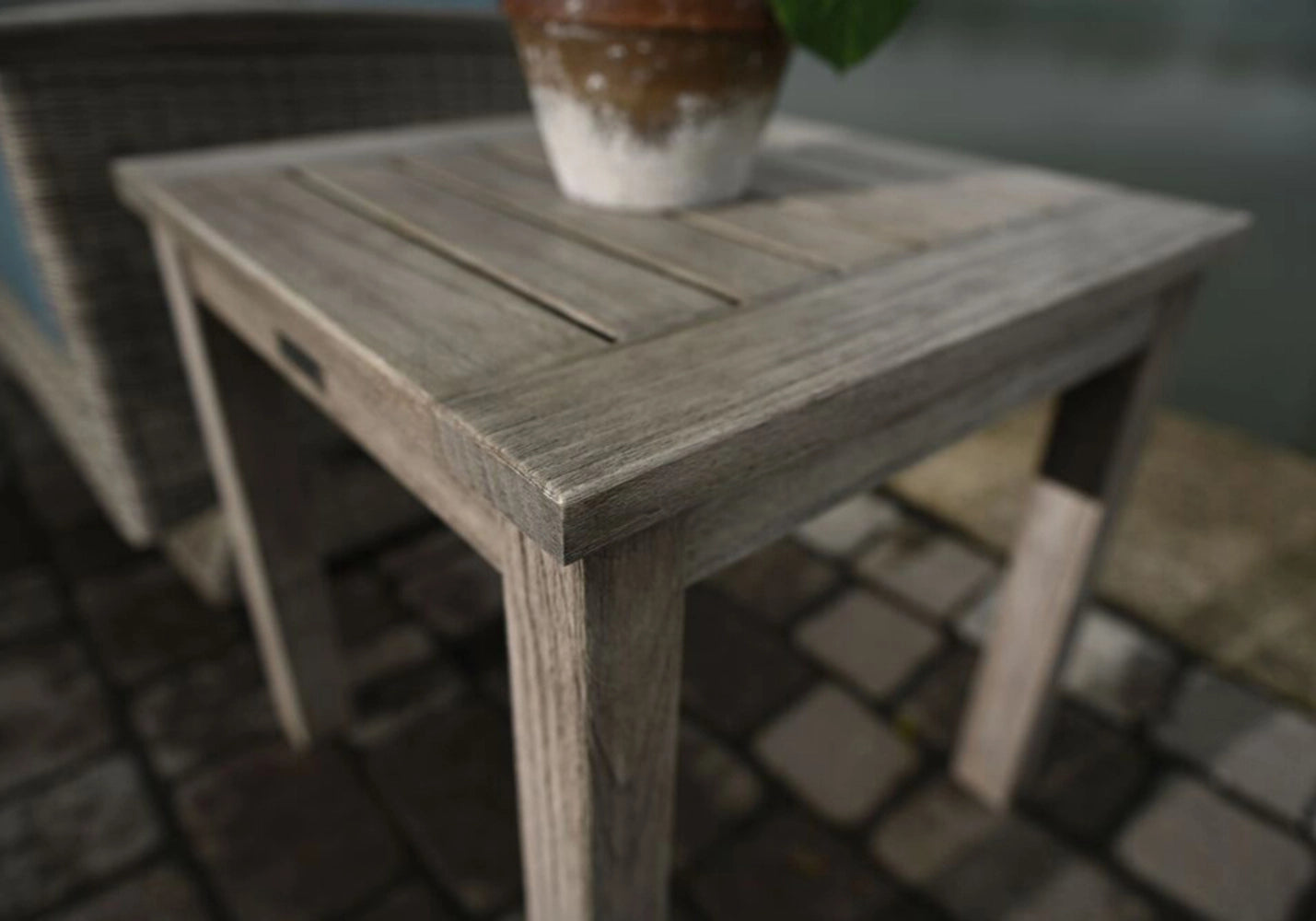Shelburne 20" Square Side Table view 3