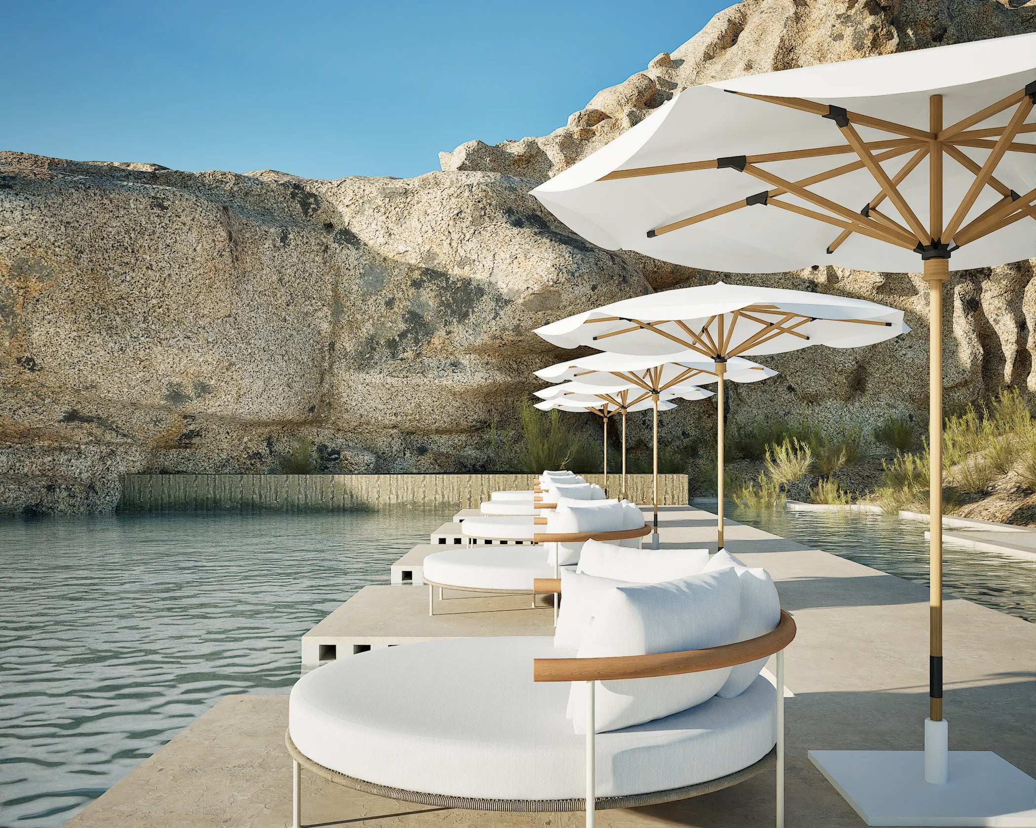 Contract-grade <br>outdoor spaces, built<br> to perform.