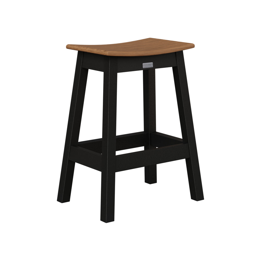 Saddle Counter Stool view 2