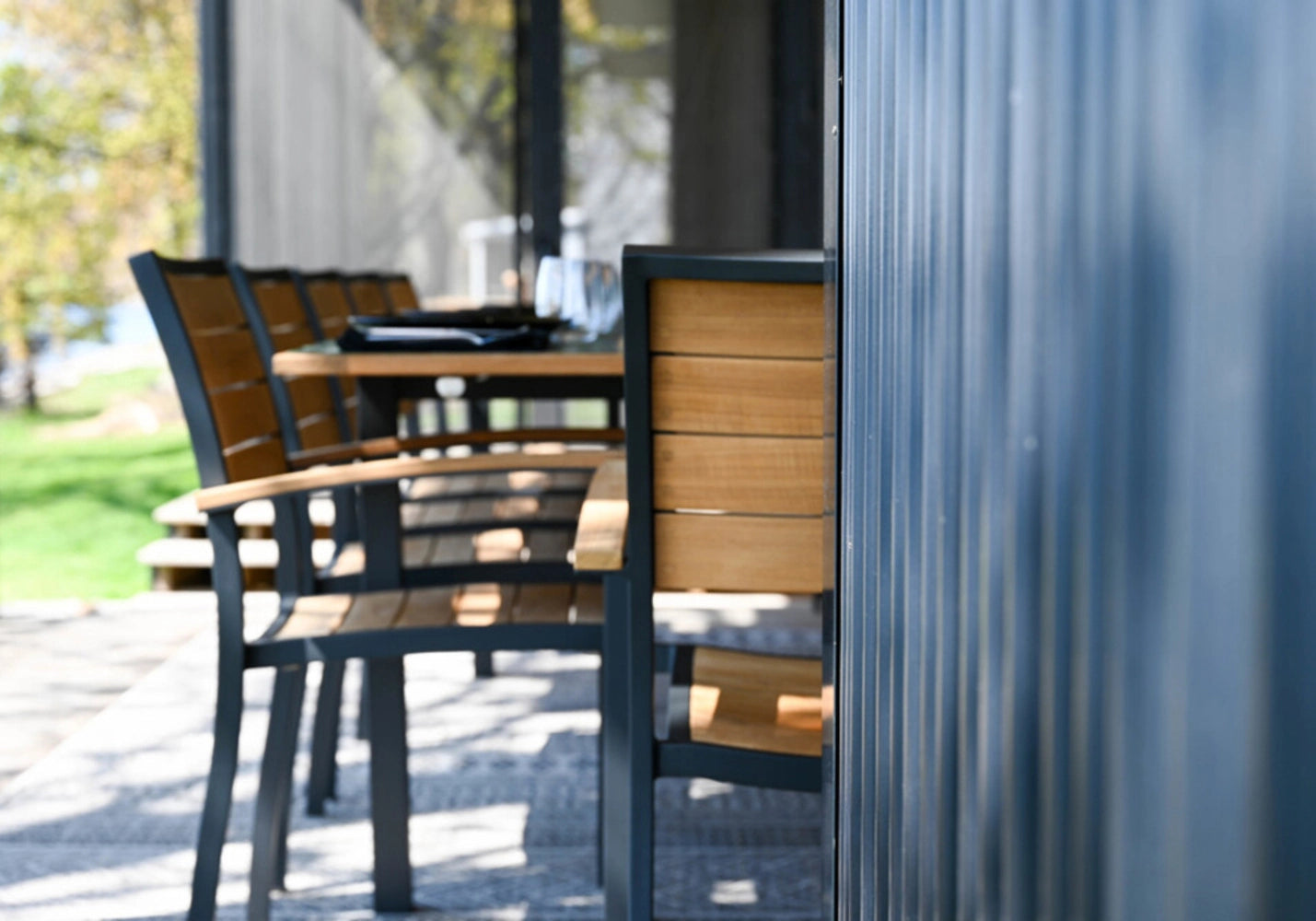 SoHo Stacking Dining Arm Chair view 34