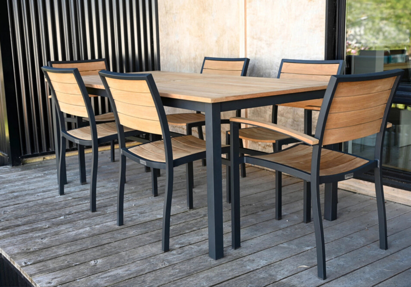 SoHo Stacking Dining Arm Chair view 60