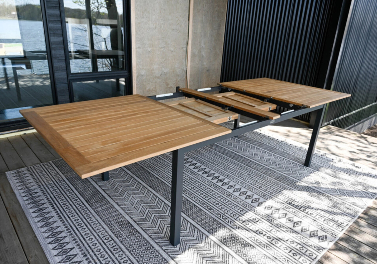 SoHo 80-115" Rectangular Extension Table By Three Birds Casual view 27