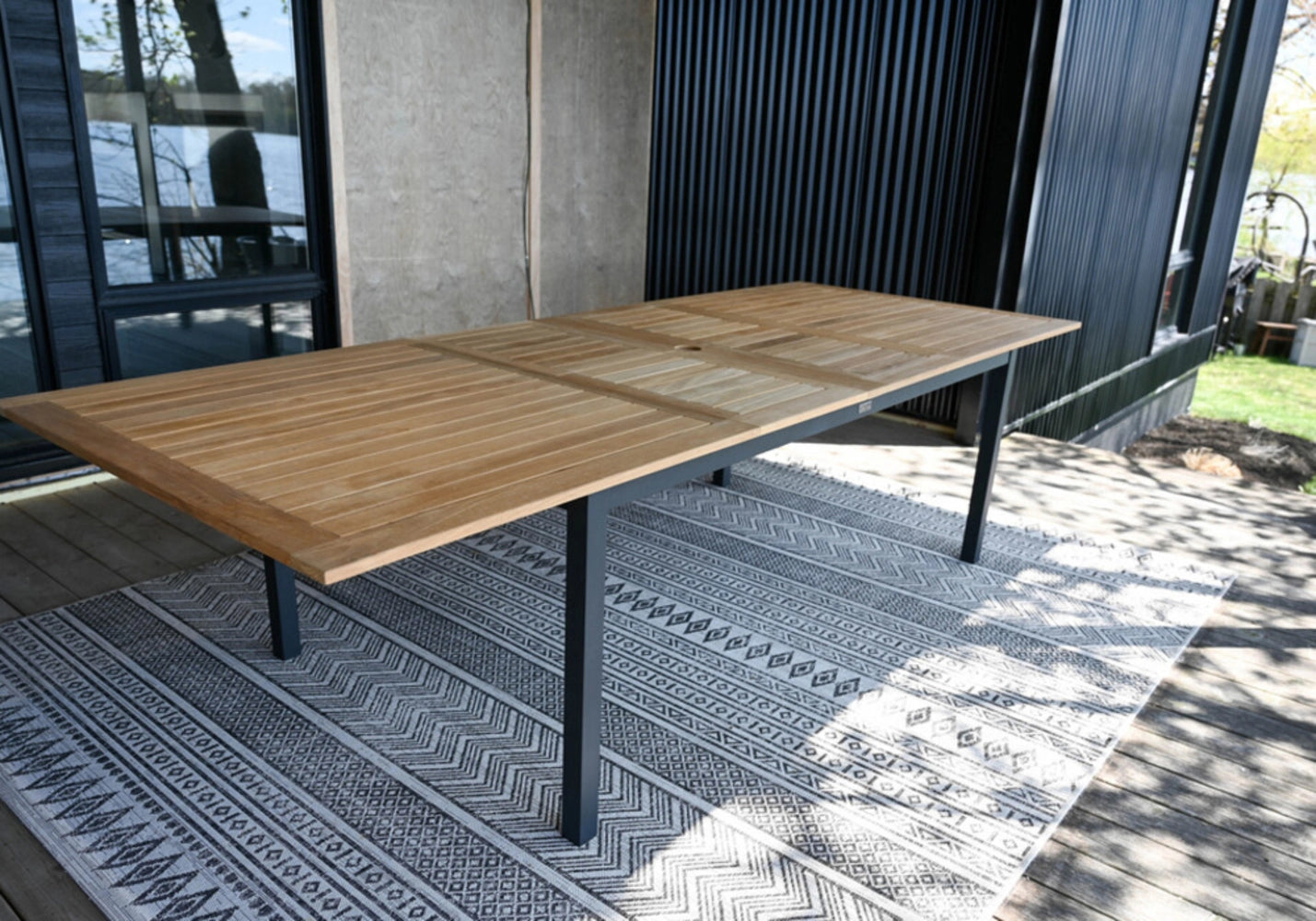 SoHo 80-115" Rectangular Extension Table By Three Birds Casual view 29