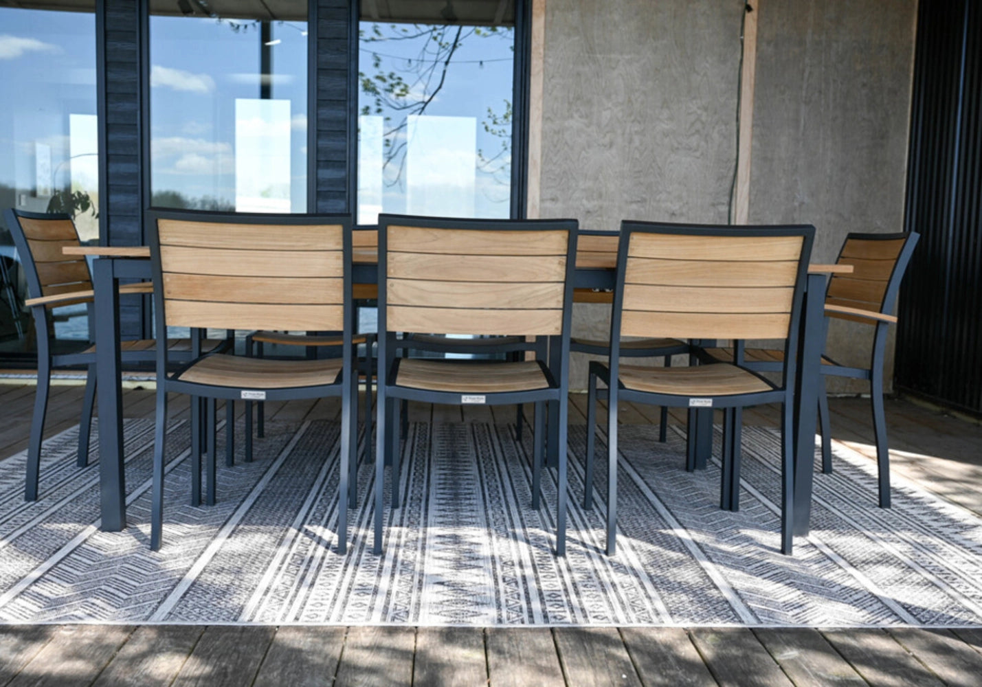 SoHo 80-115" Rectangular Extension Table By Three Birds Casual view 33
