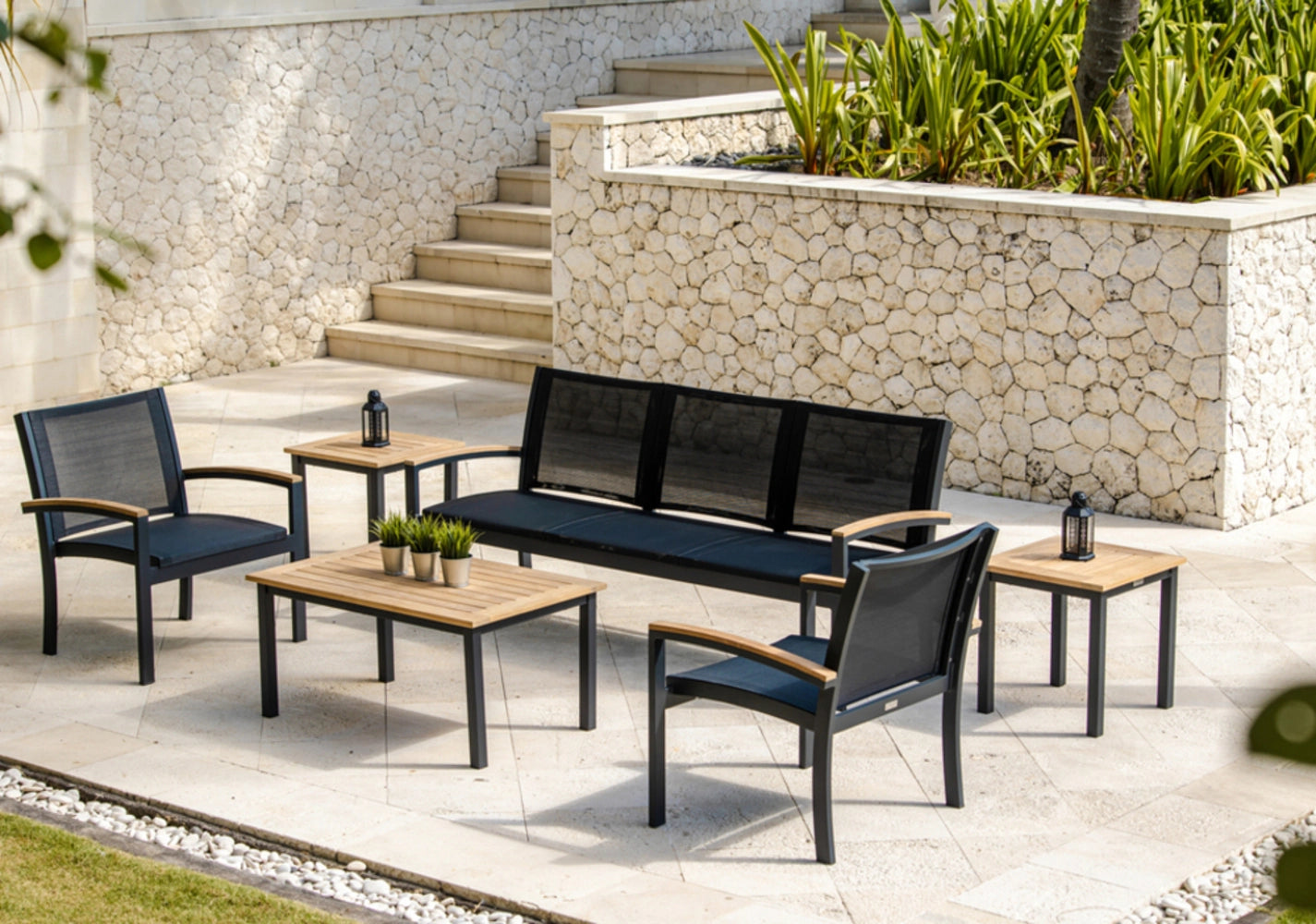SoHo 20" Square Side Table view 76