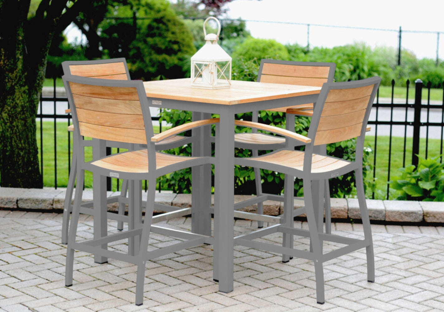 SoHo 36" Square Counter Table view 4