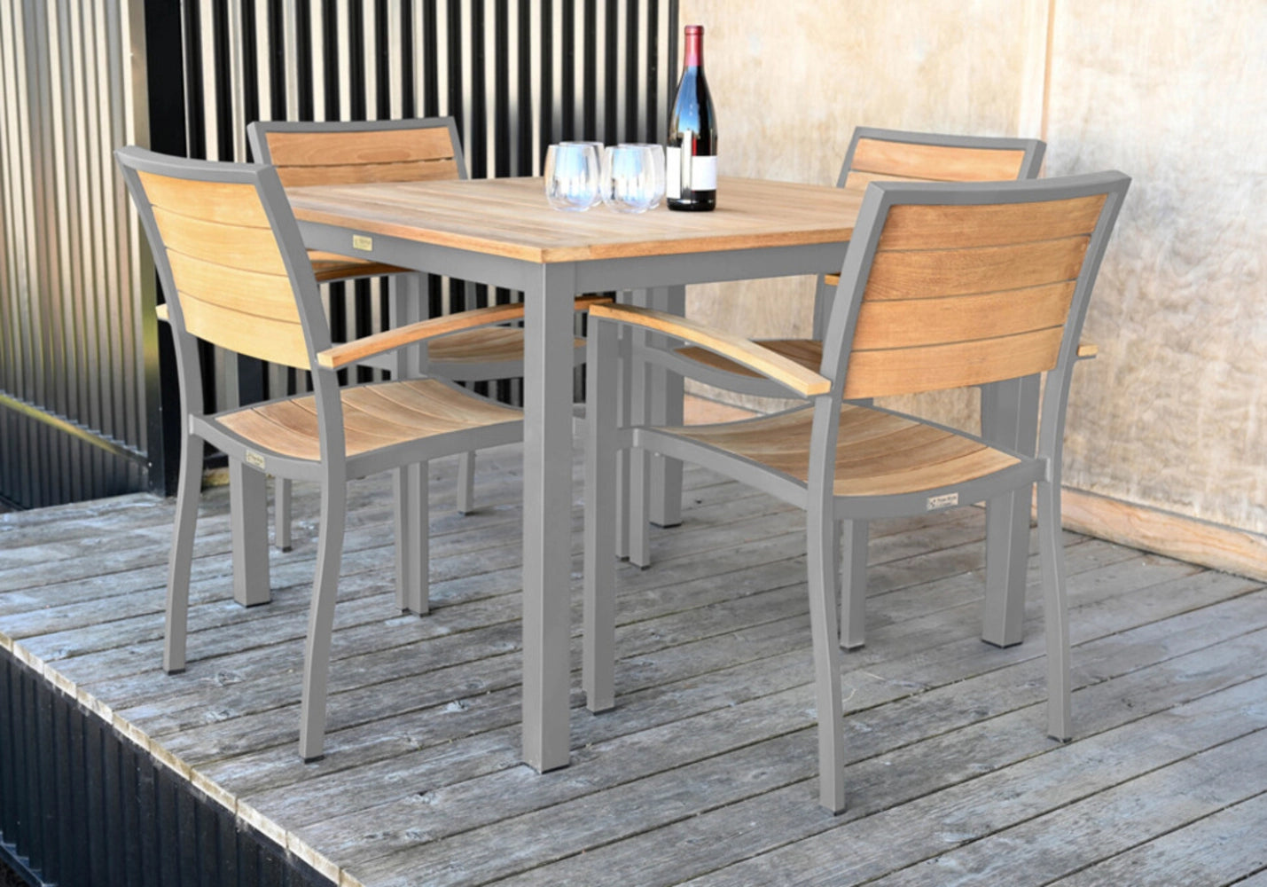 SoHo 42" Square Dining Table view 11