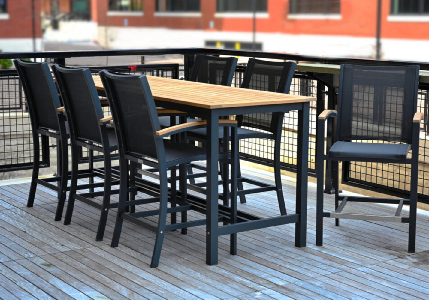 Tribeca 82" Counter Table view 8