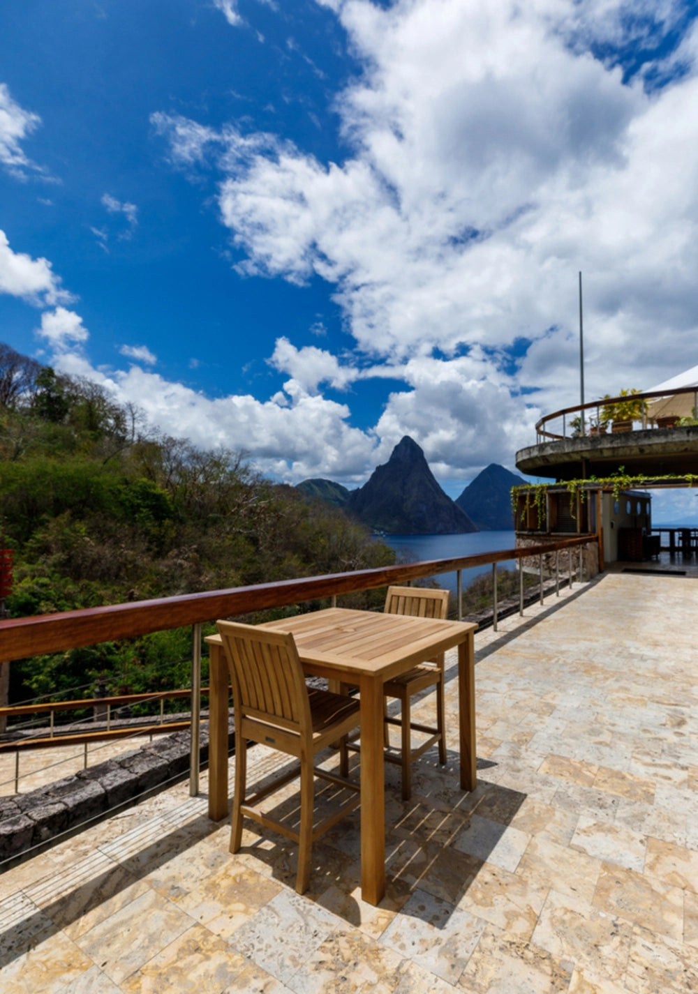 St. Lucia Counter Side Chair view 2
