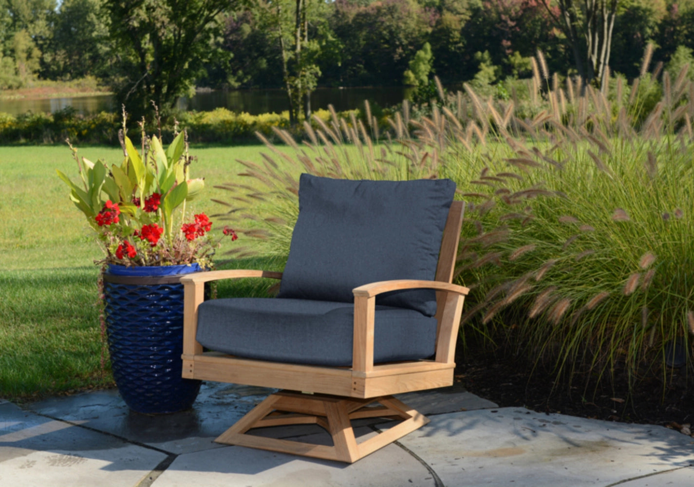 St. Lucia Swivel Rocker view 18
