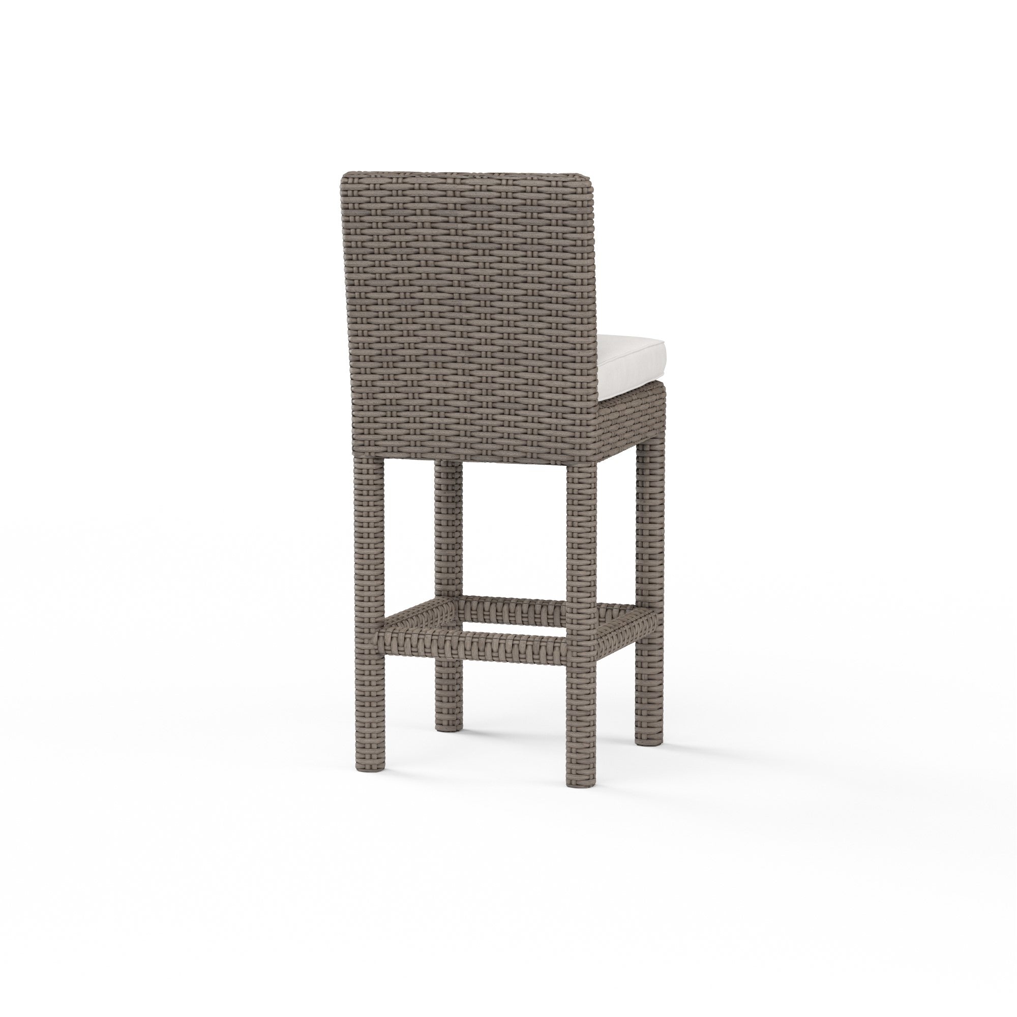 Coronado Wicker Cushioned Bar Stool