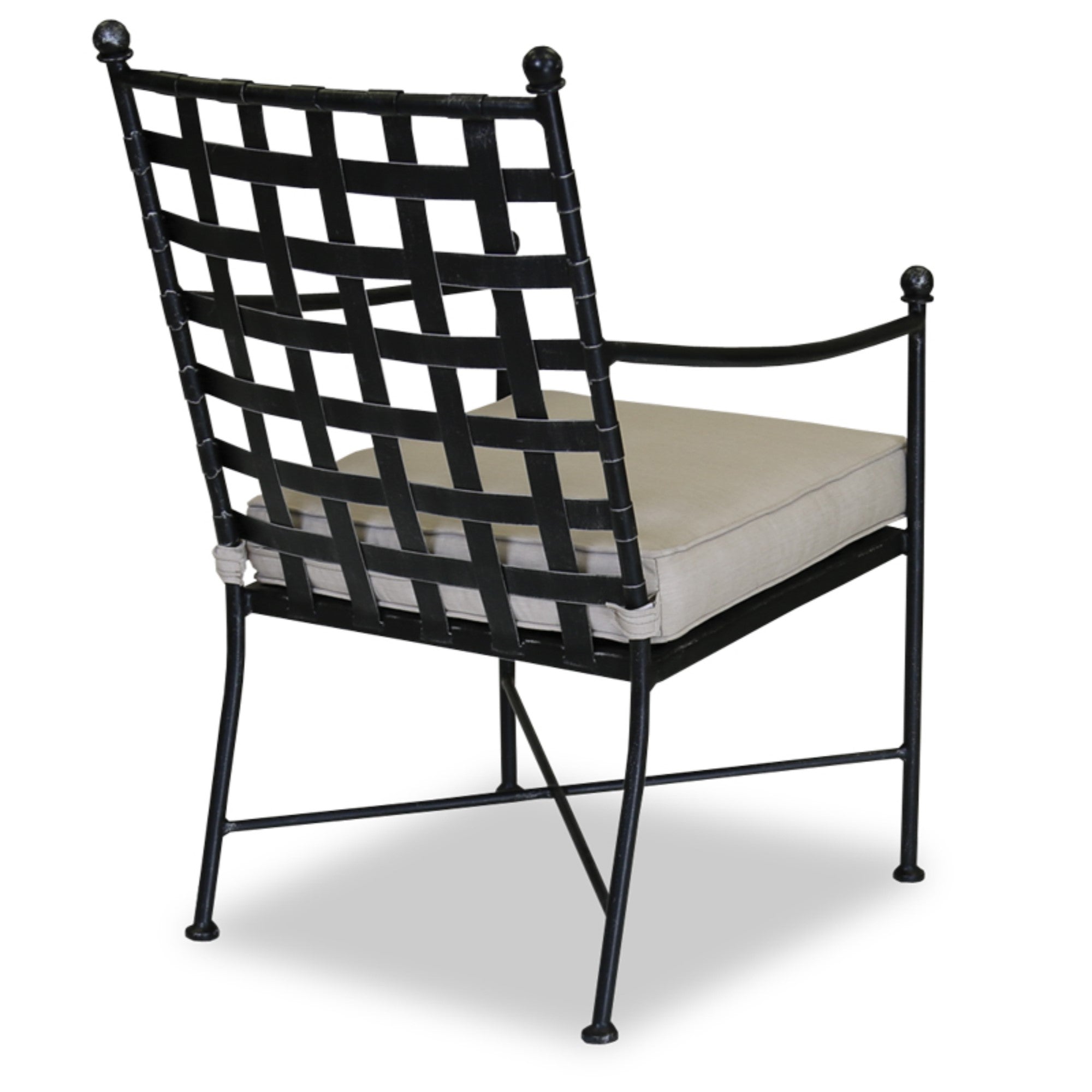 Provence Cushioned Dining Arm Chair