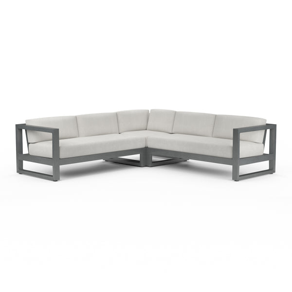 Redondo 4-Seat Aluminum Sectional Set