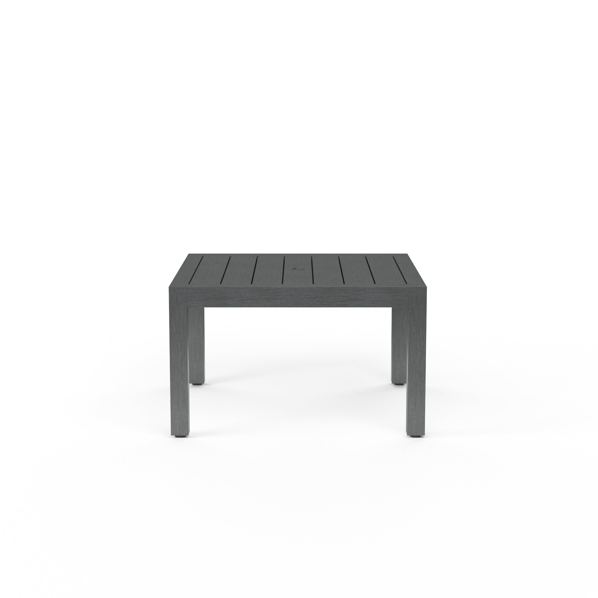 Redondo 48" Square Dining Table with Umbrella Hole