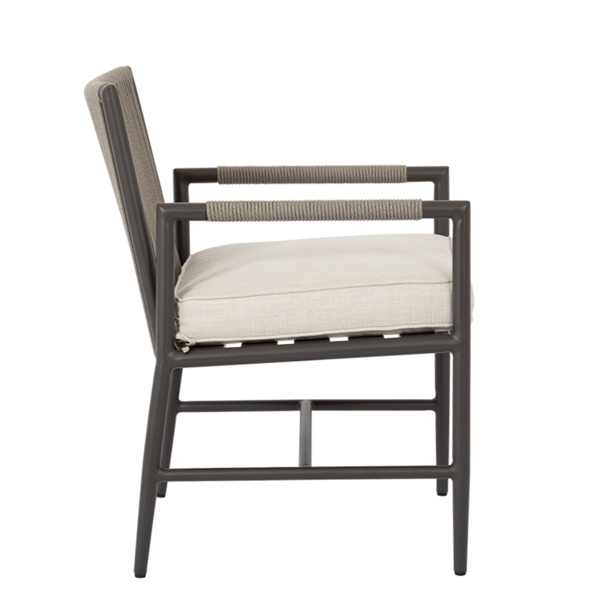 Pietra Cushioned Dining Arm Chair