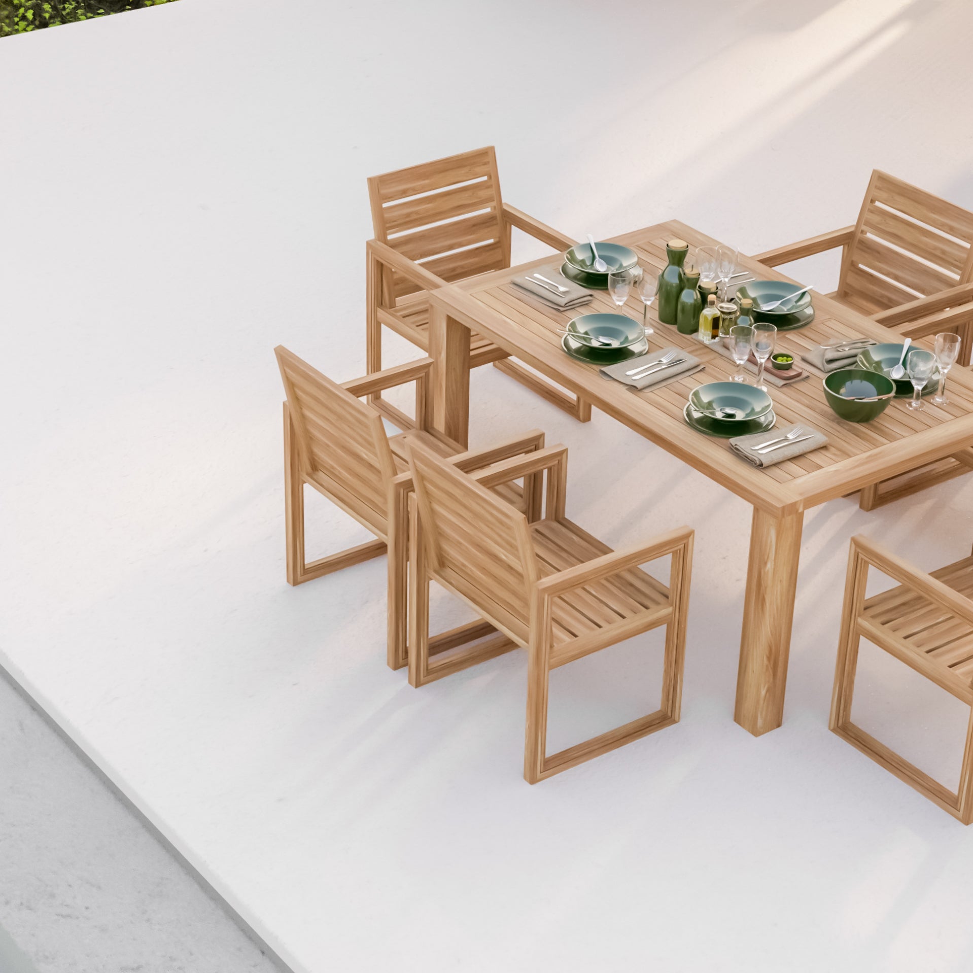 Caldas Cushioned Dining Arm Chair