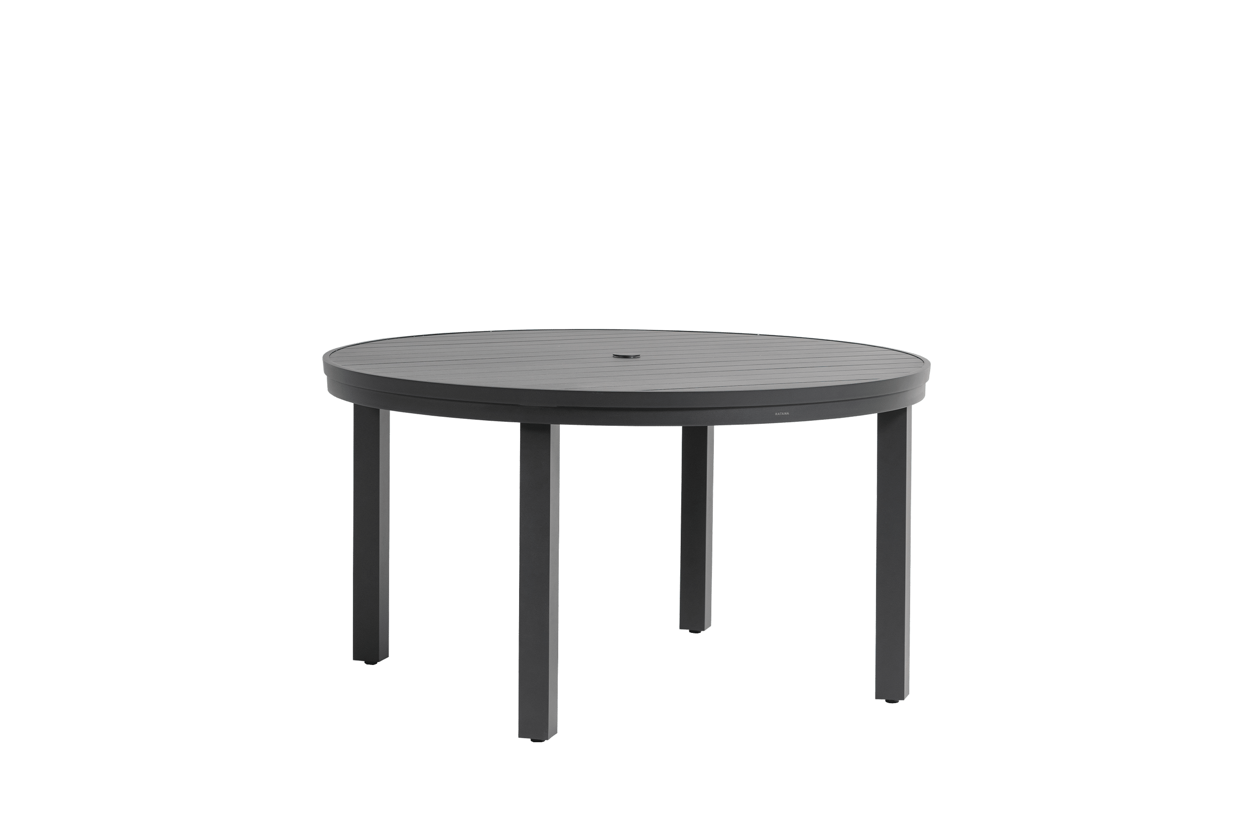 Budapest Sunbury 54" Round Dining Table with Umbrella Hole - Diva Night