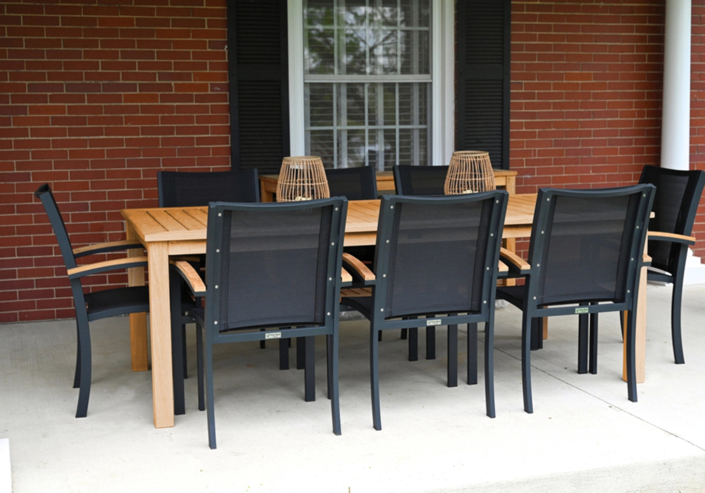 Tribeca Stacking Dining Arm Chair view 11