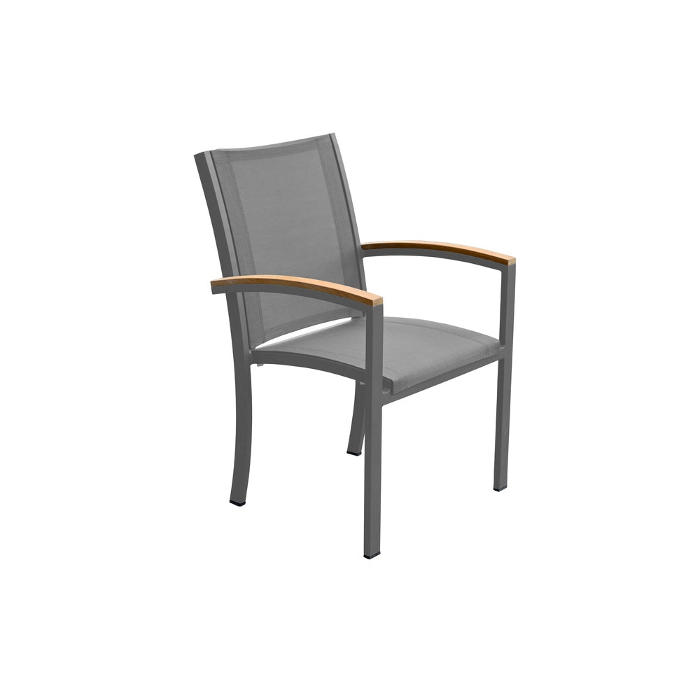 Tribeca Stacking Dining Arm Chair view 3