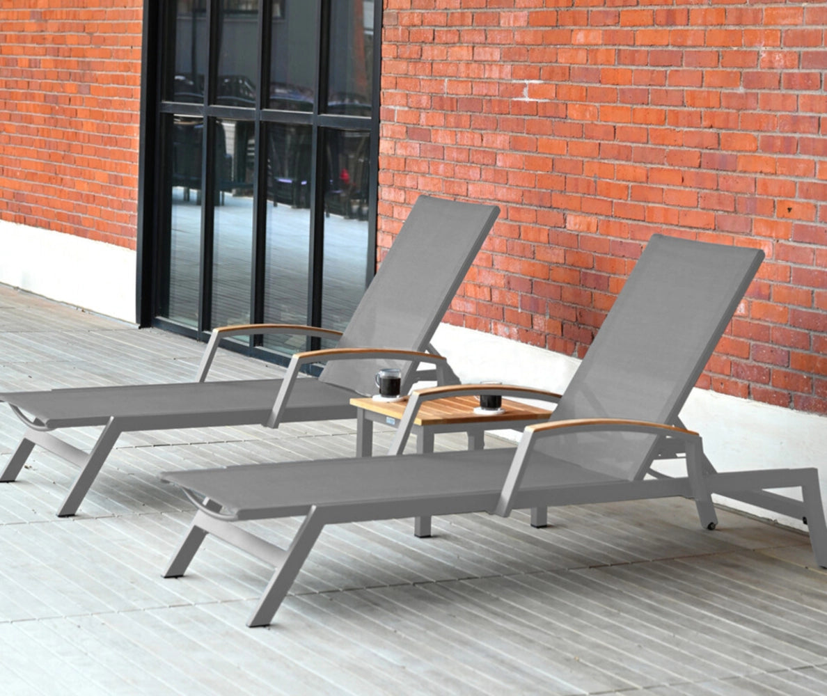 Tribeca Stacking Chaise Lounge view 10