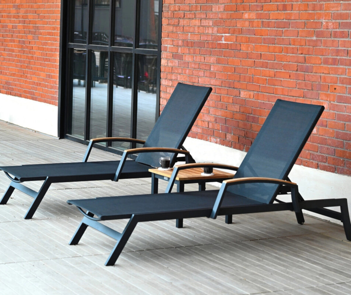Tribeca Stacking Chaise Lounge view 7