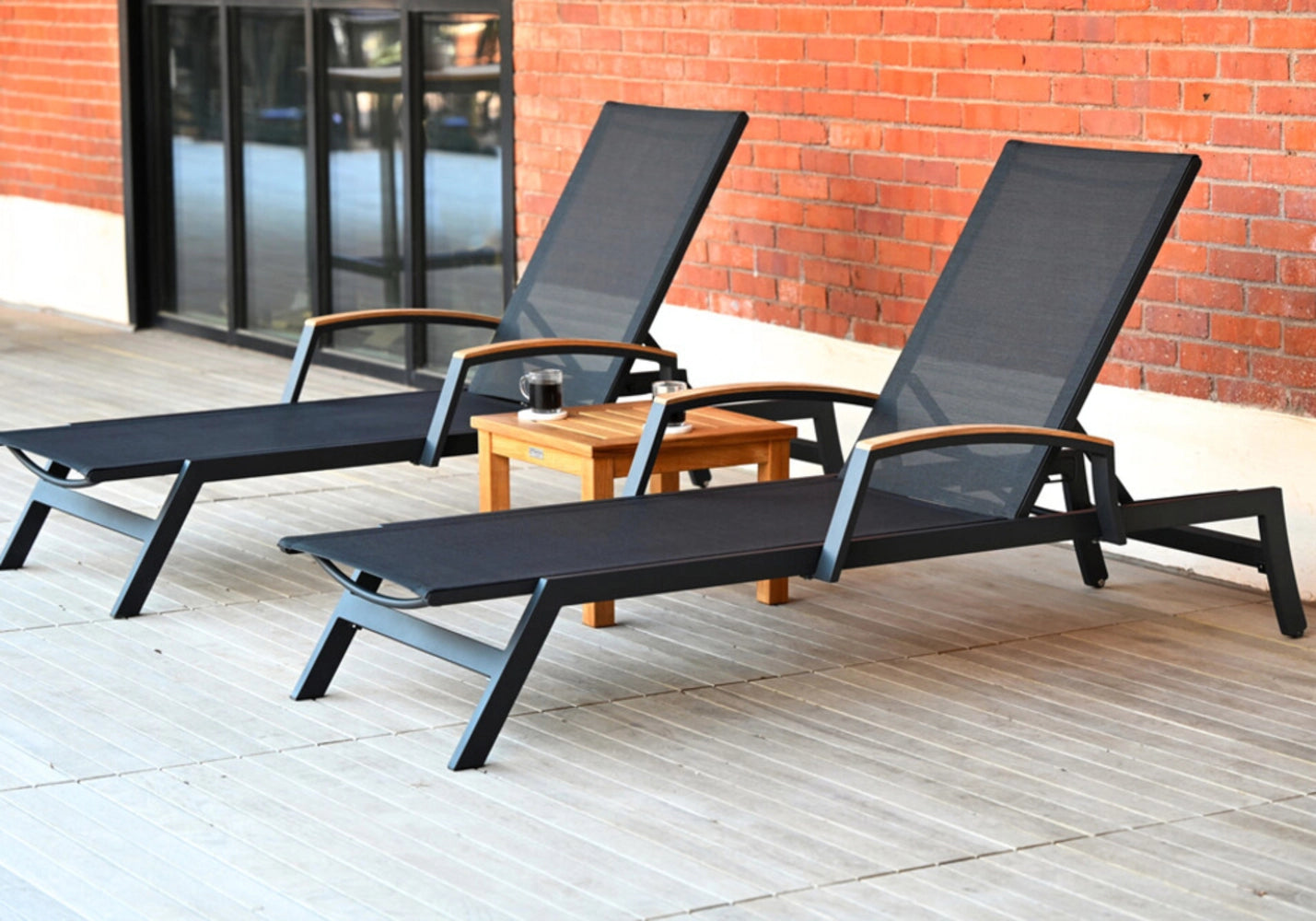 Tribeca Stacking Chaise Lounge view 8