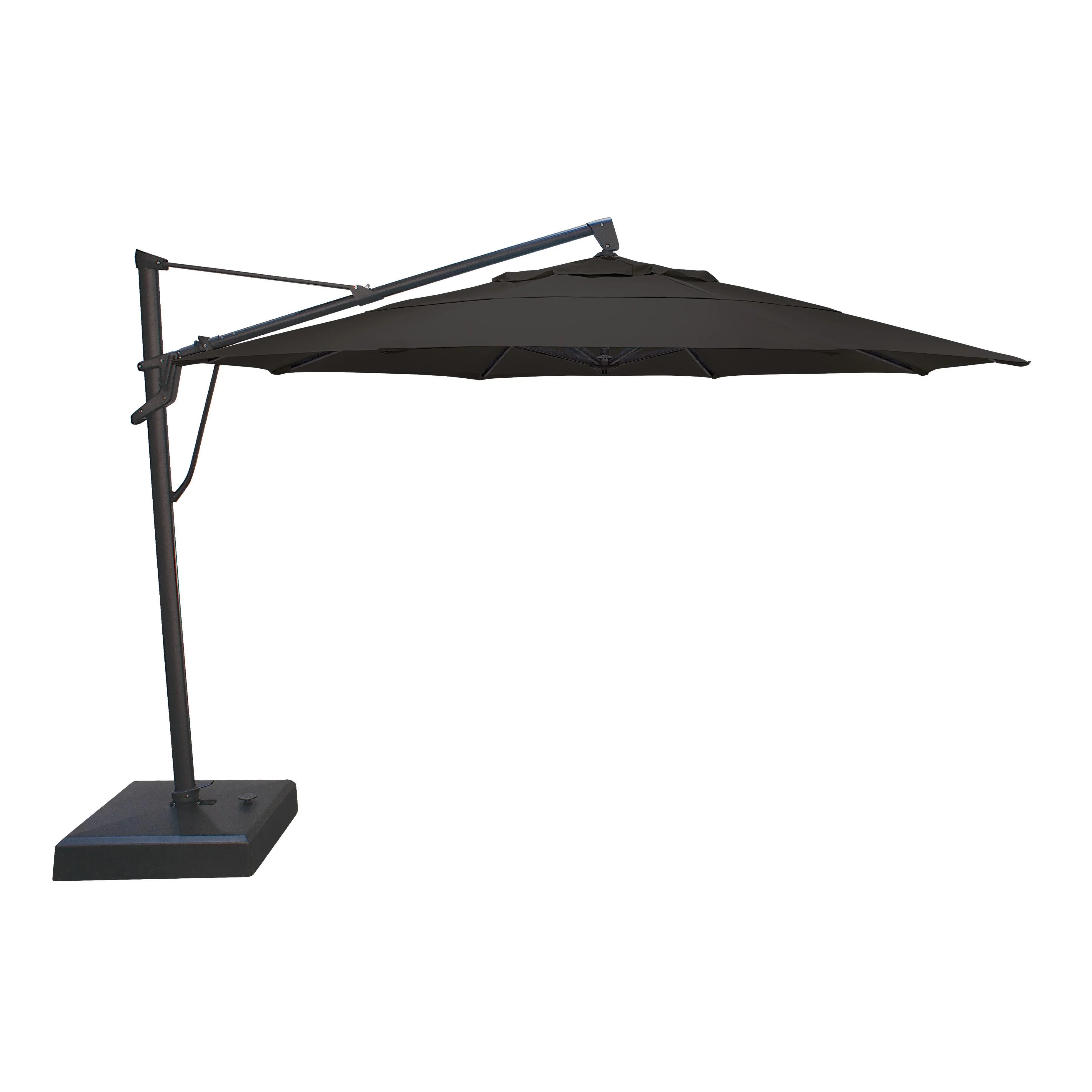 アリンコ Treasure Garden AKZ PLUS 13' Octagon Aluminum Cantilever Umbrella