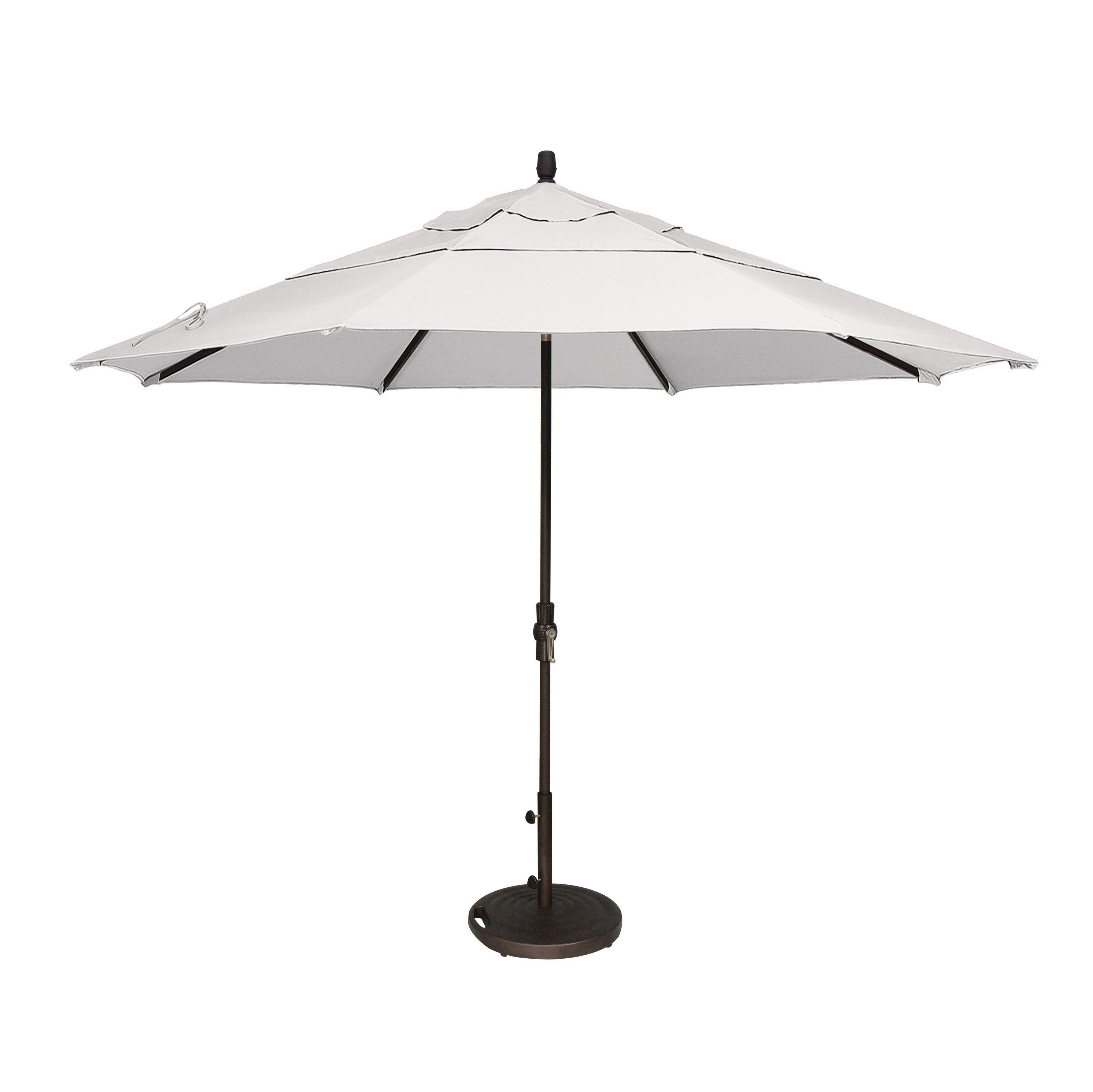 11' Octagon Collar Tilt Market Umbrella