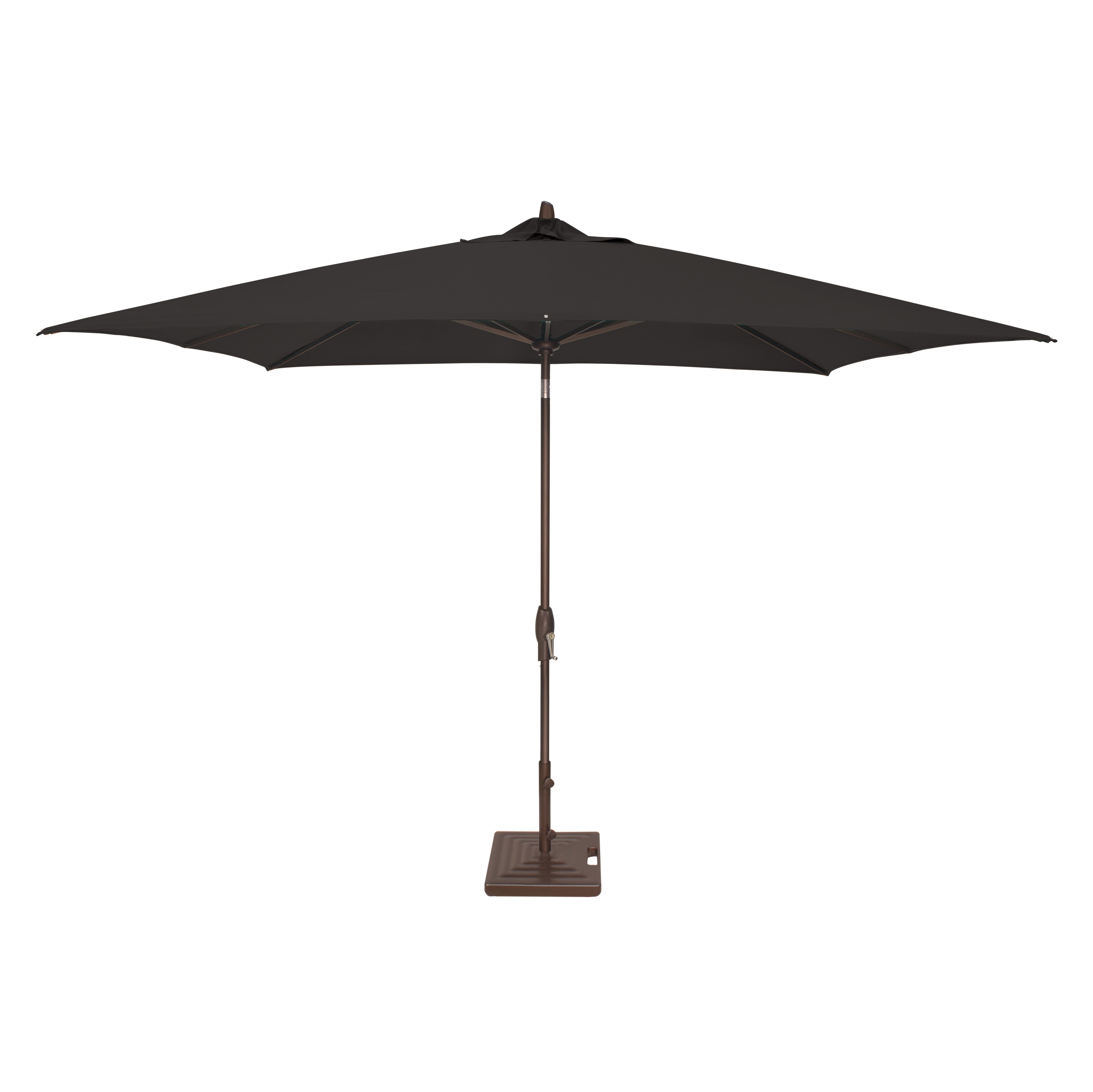 Auto Tilt 8' x 10' Rectangular Market Umbrella
