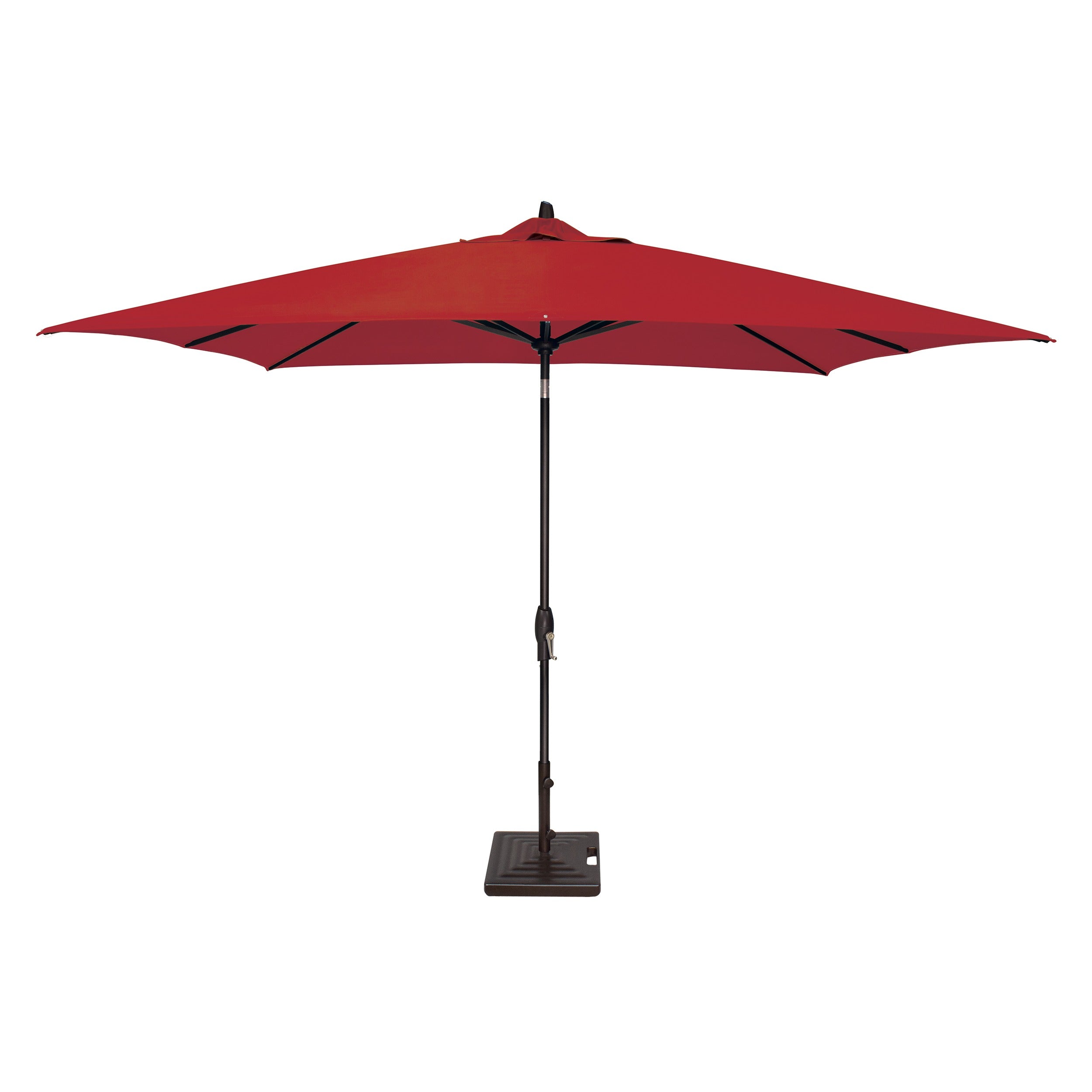 Auto Tilt 8' x 10' Rectangular Market Umbrella