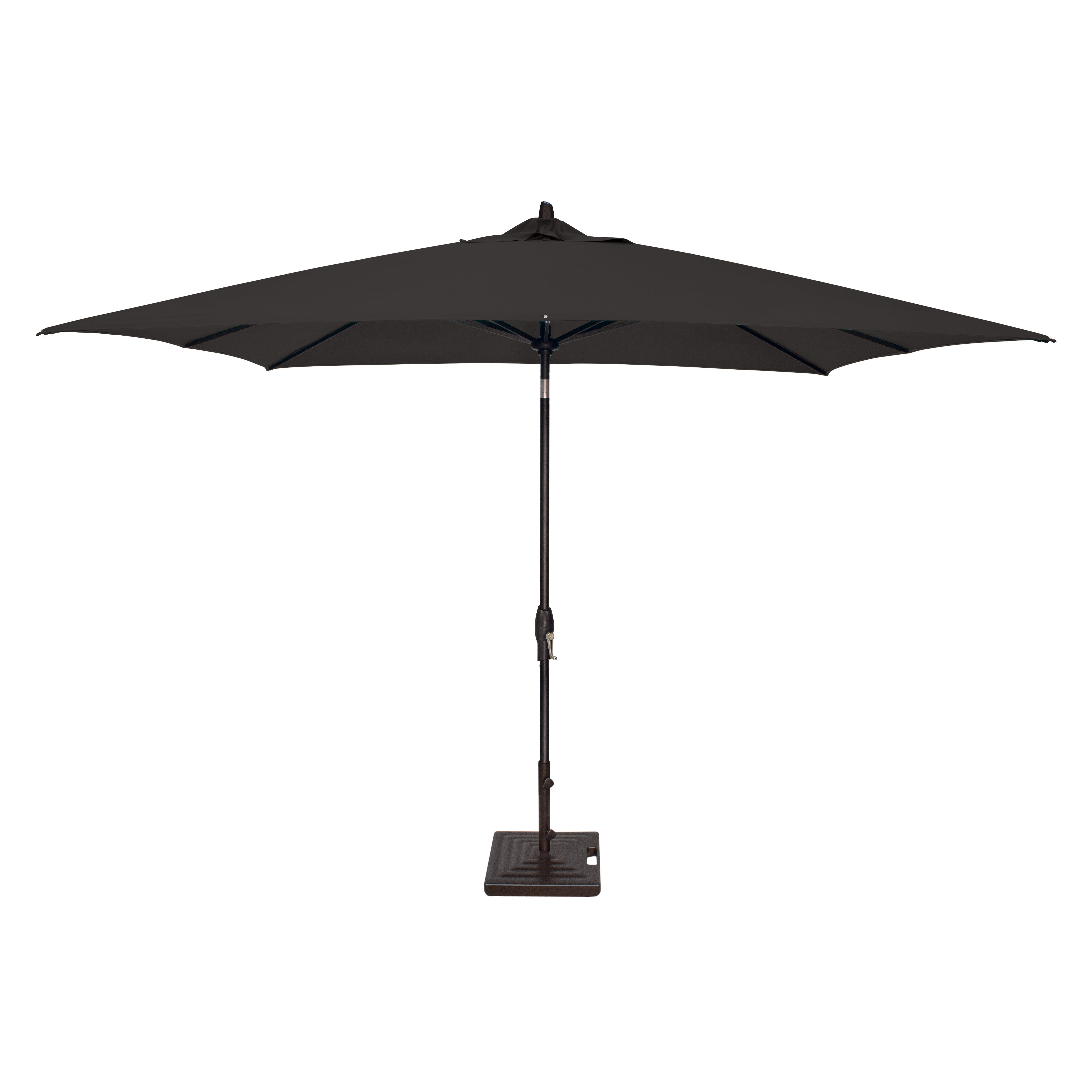 Auto Tilt 8' x 10' Rectangular Market Umbrella