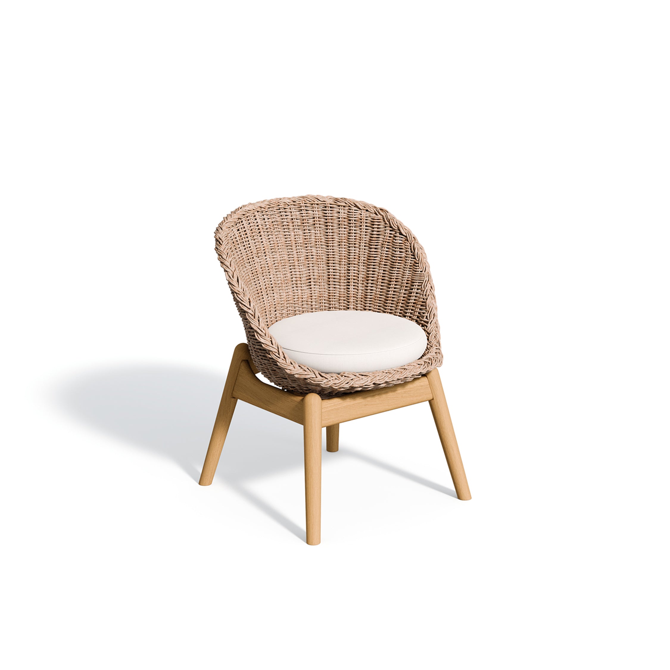 Tulle Cushioned Dining Chair TLCH by Oxford Garden