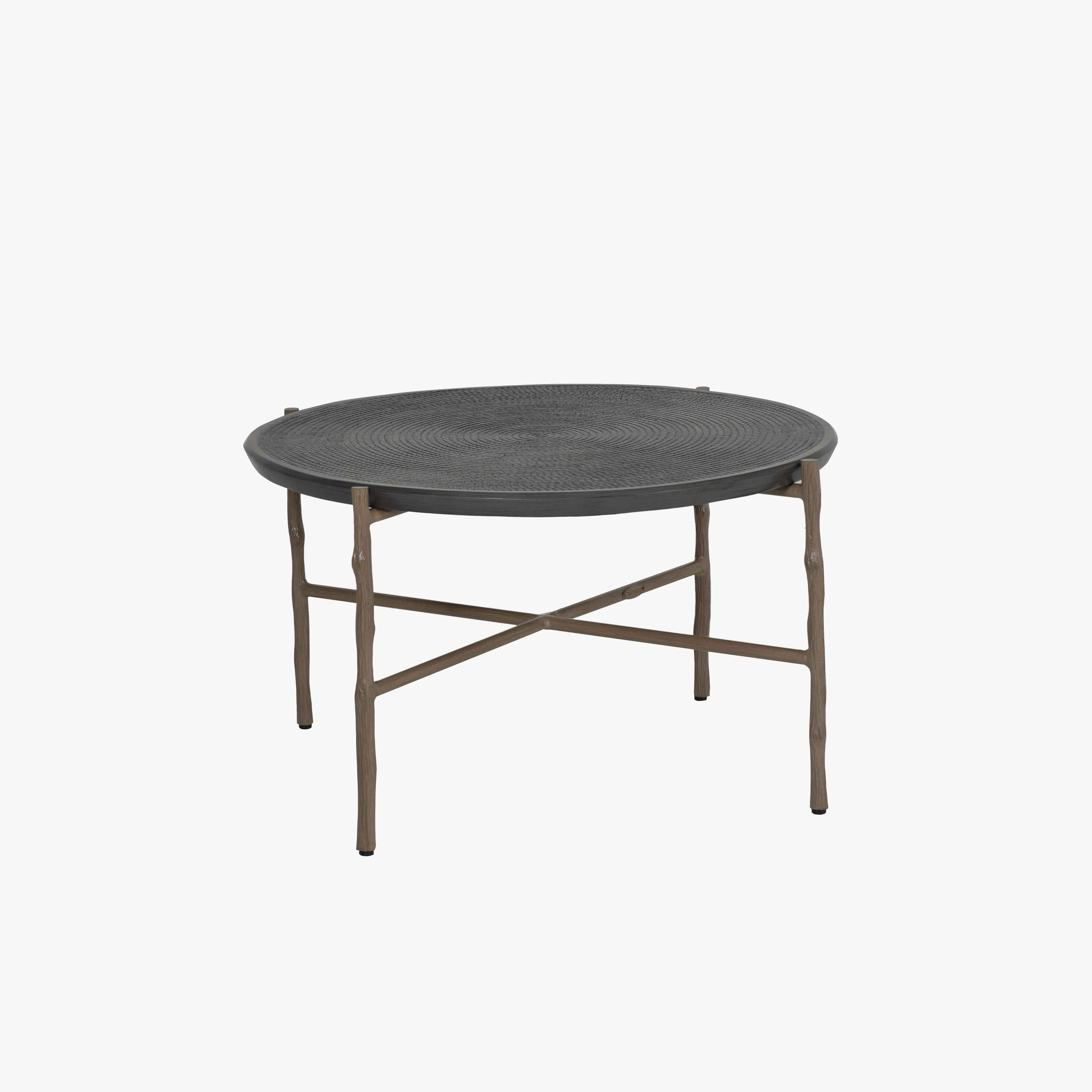 Twig 34" Round Coffee Table B4CC32 by Castelle