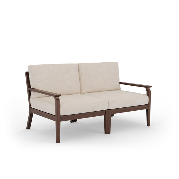 Unicon Ipe Wood Loveseat