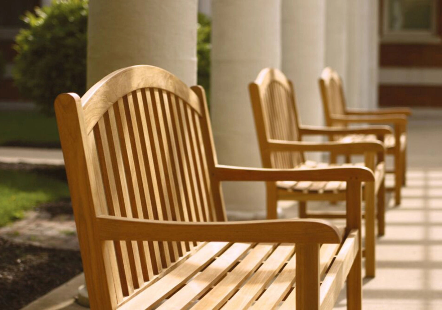 Victoria Garden Bench view 4