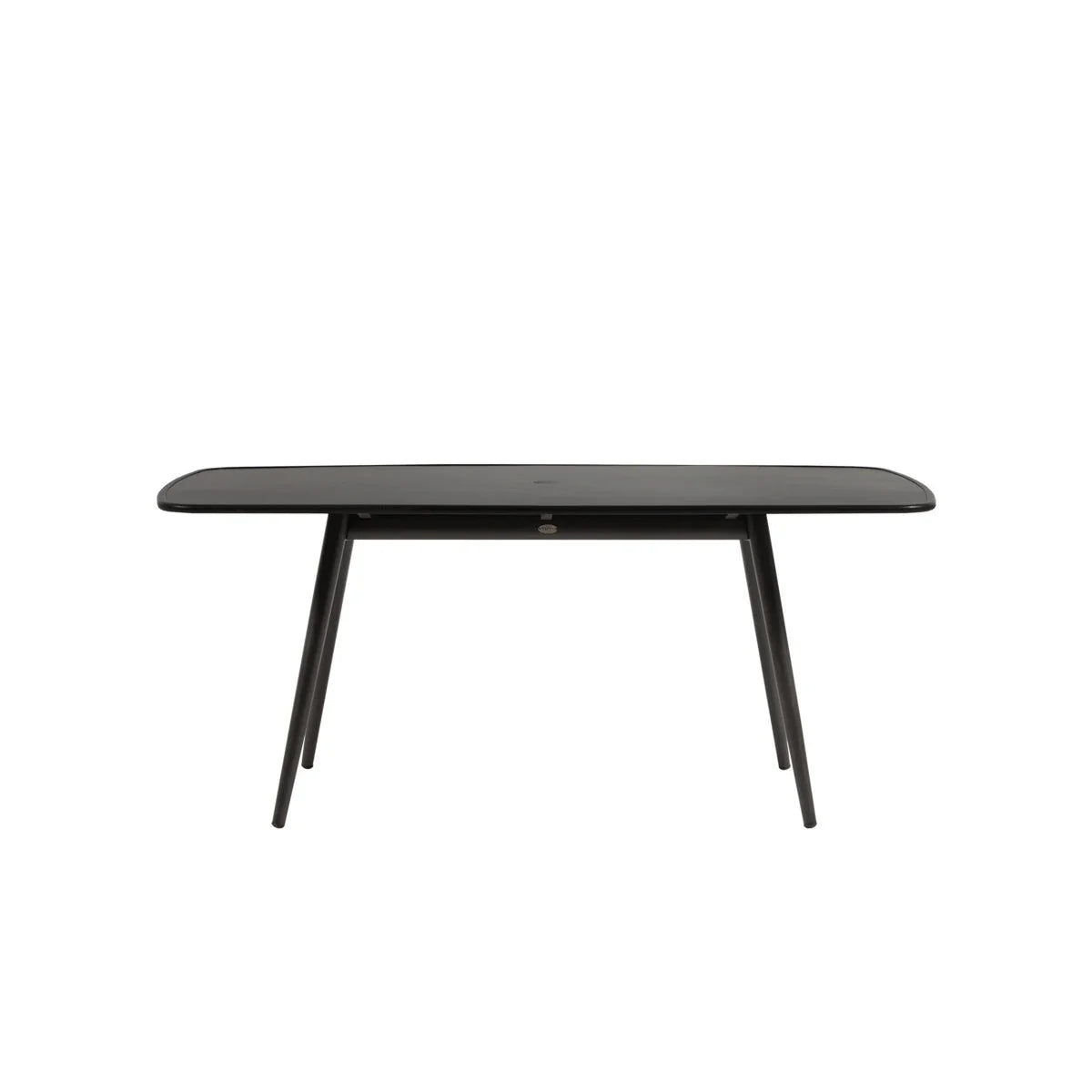 Alinea 71" x 39" Rectangular Dining Table with Umbrella Hole