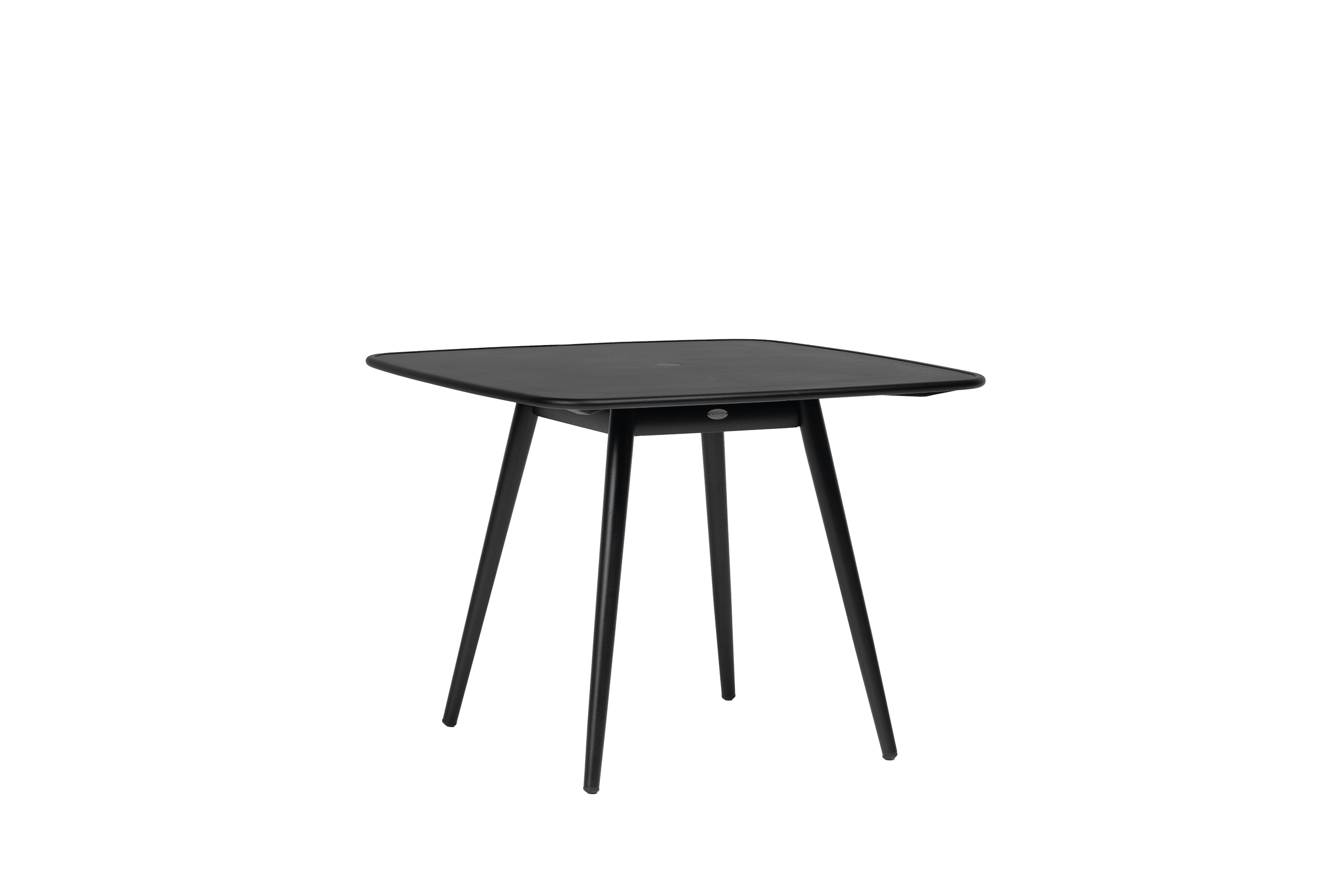 Coconut Grove Alinea 39" Square Dining Table with Umbrella Hole - Diva Night