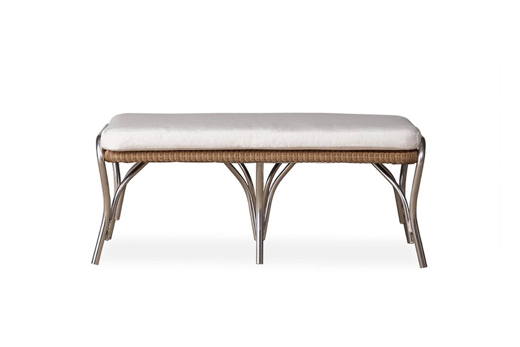 Lloyd Flanders All Seasons Large Ottoman with Cushion