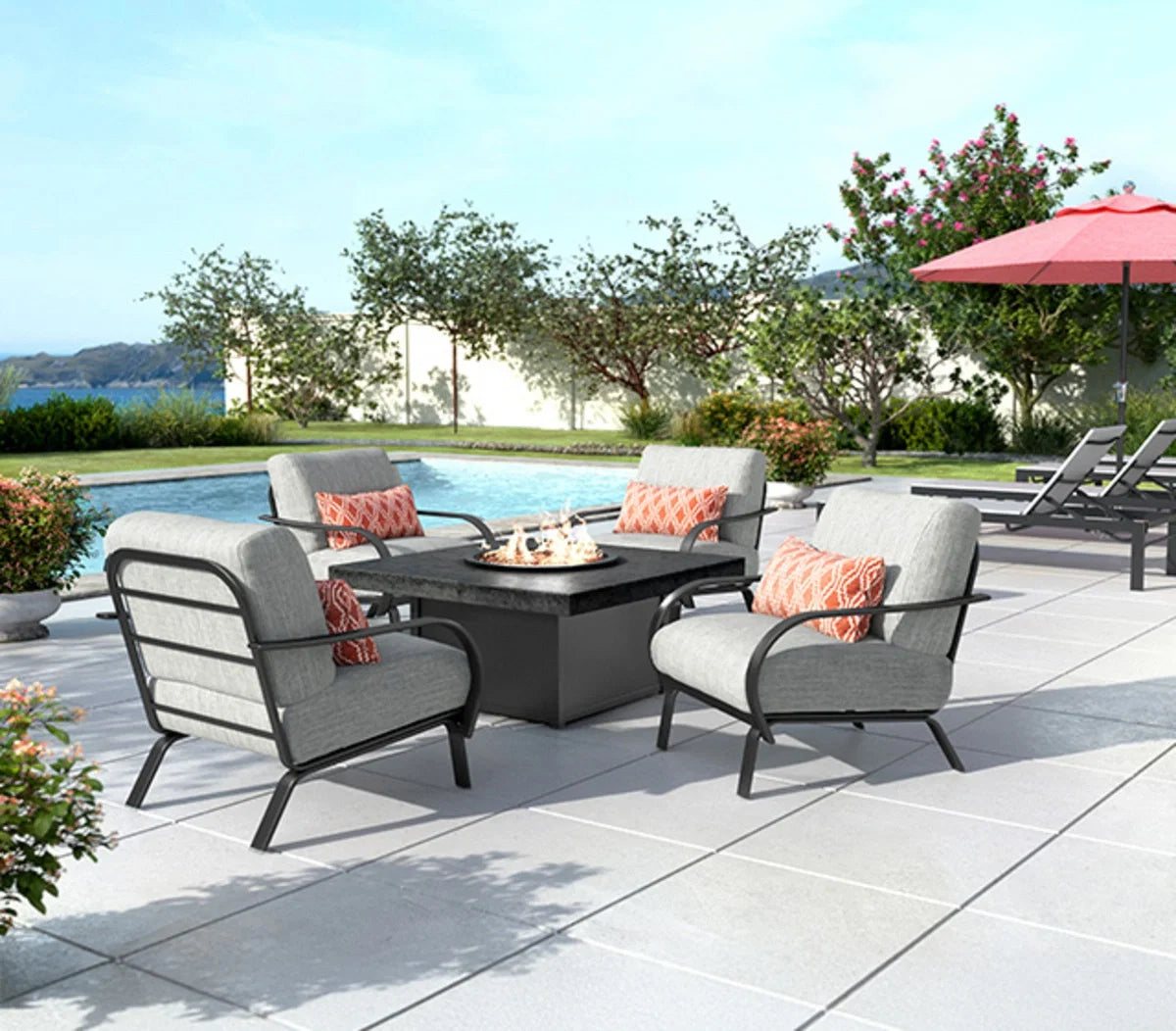 Anthem Cushion Chat Chair 7237A