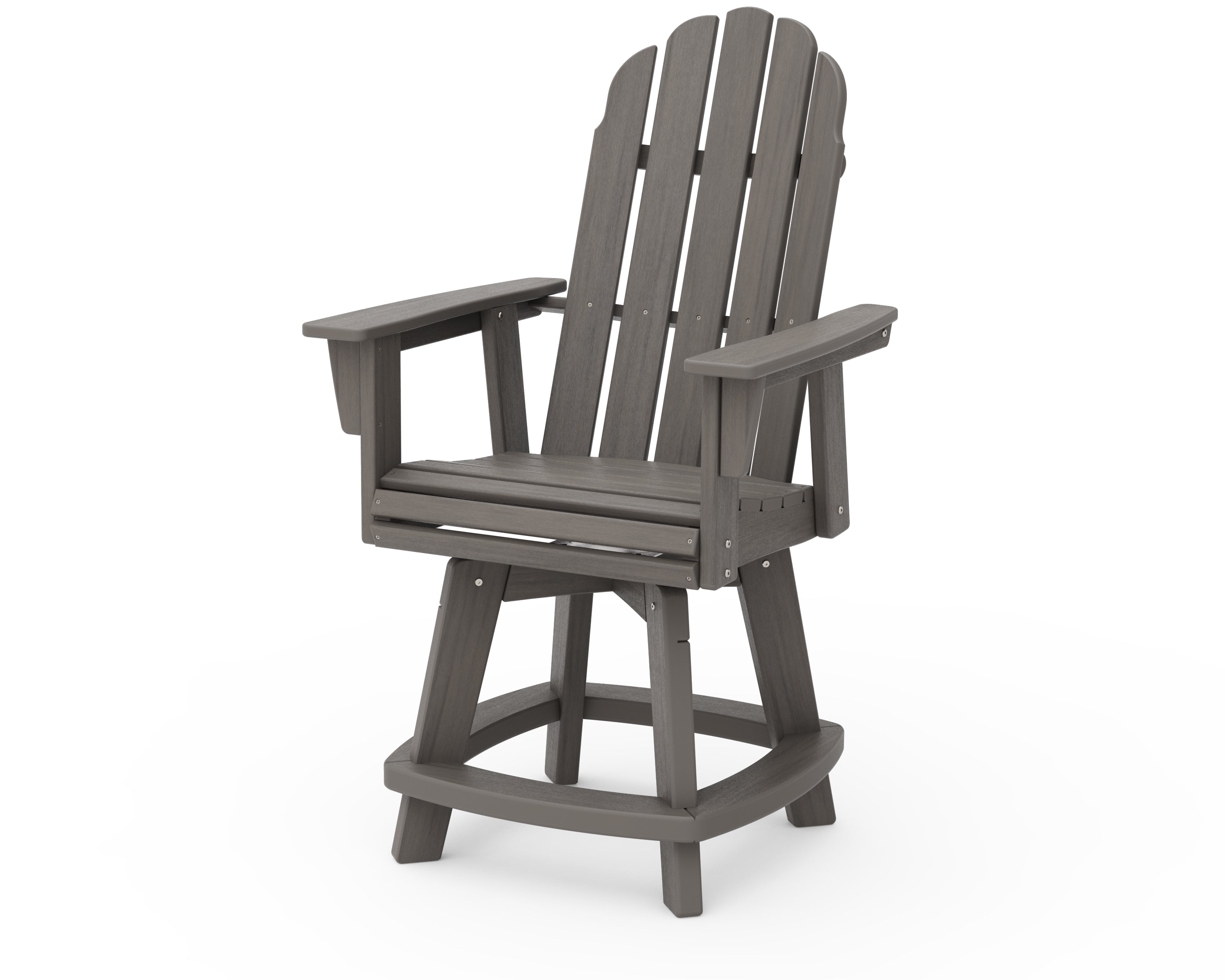 Vineyard Adirondack Swivel Counter Chair
