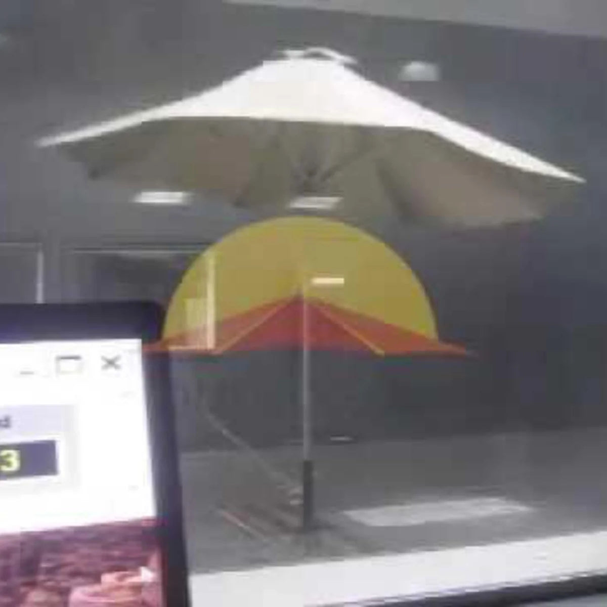 Hurricane 10' Round Aluminum Market Umbrella 15