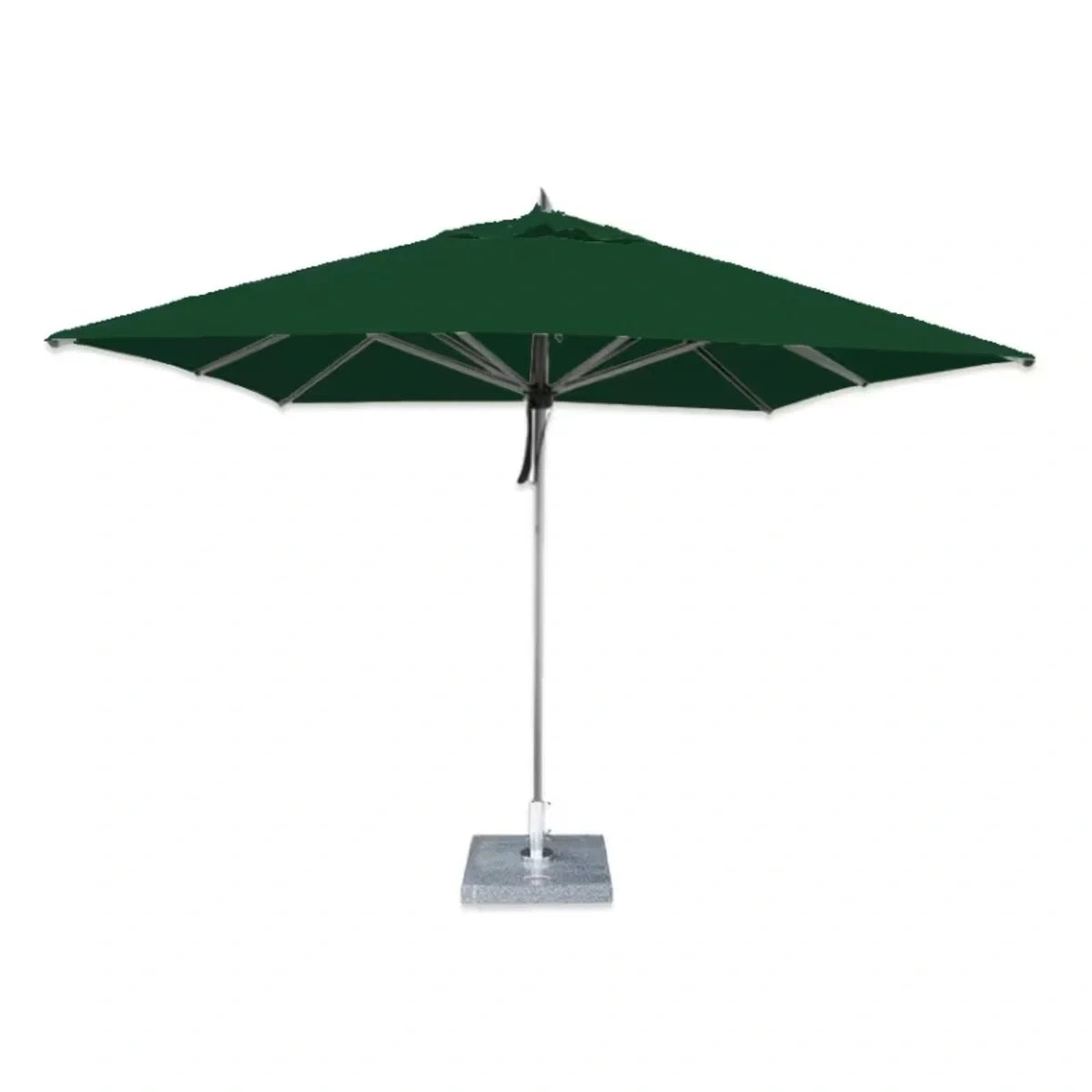 Hurricane 10' Square Aluminum Market Umbrella 2